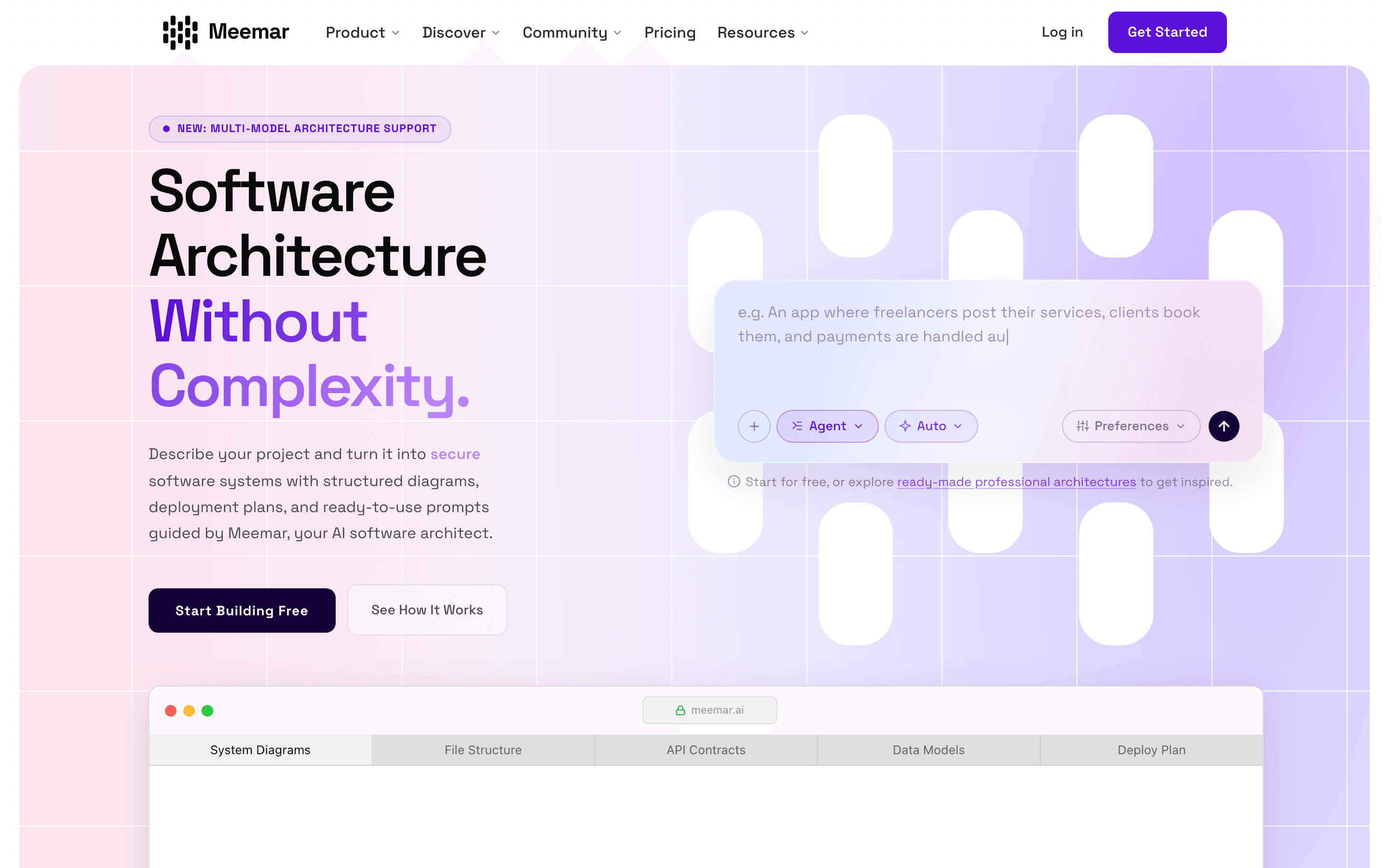Meemar, AI Software Architecture Tool